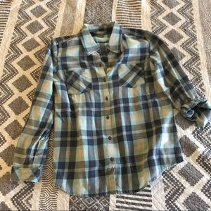 Natural Reflections Flannel Shirt - medium - NWOT